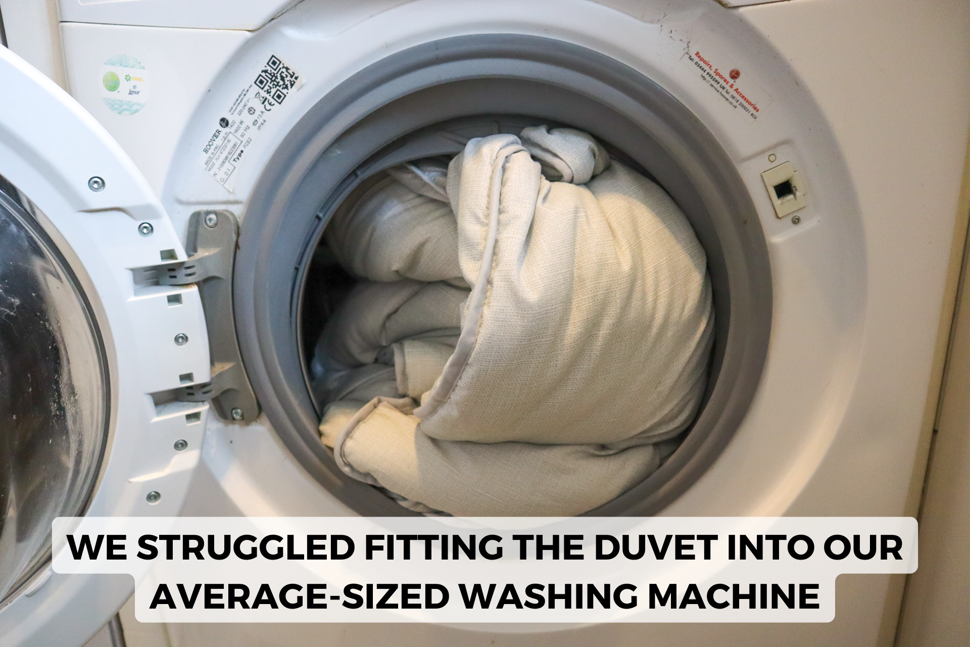 night lark duvet in washing machine